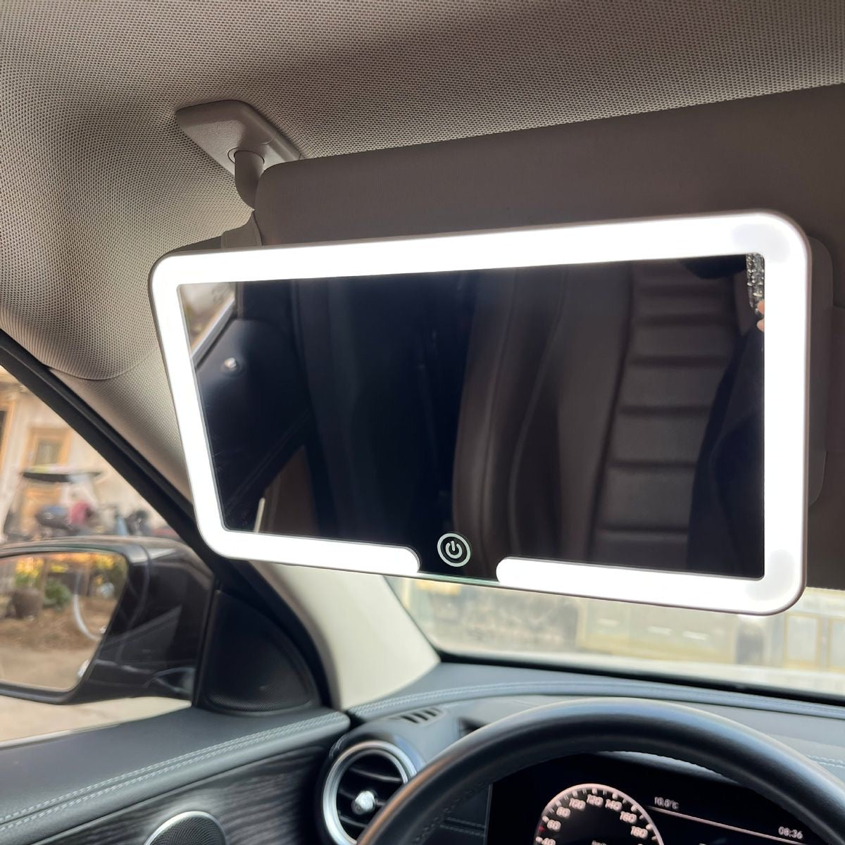 Espejo LED portátil con luz Ajustable